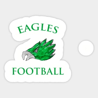 Philadelphia Eagles Logo Drawing Sticker